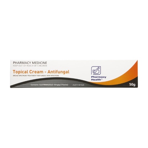 Pharmacy Health Antifungal Cream 1% 50g