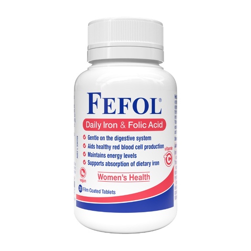 Fefol Daily Iron 30 Tablets