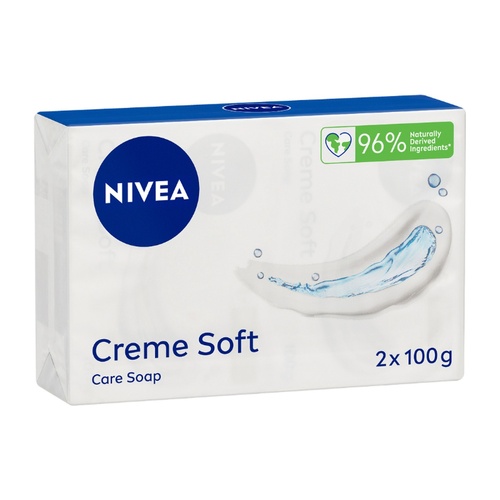 Nivea Creme Soft Care Soap 2 x 100g