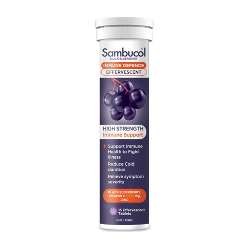 Sambucol Immune Defence Black Elderberry 15 Tablets