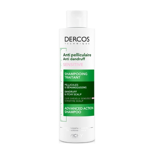 Dercos Anti-Dandruff Shampoo for Sensitive Scalp 200ml