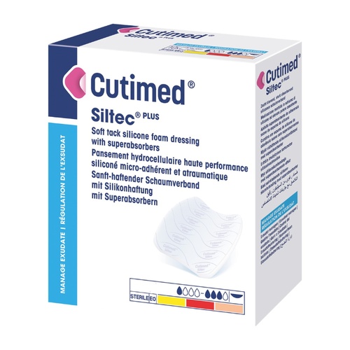Cutimed Siltec 5cm x 6cm Sterile 10 Pack