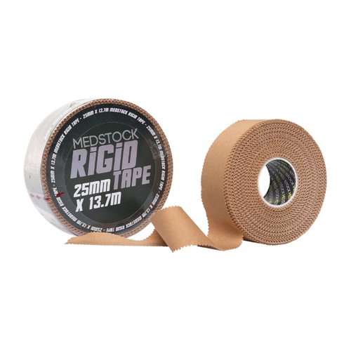 Medstock Rigid Strapping Tape Tan 25mm x 13.7m