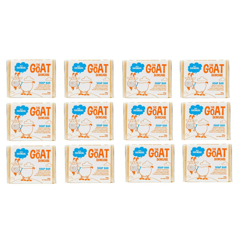 The Goat Soap With Oatmeal 100g [Bulk Buy 12 Units]