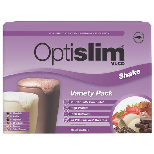 Optislim VLCD Shake Variety 21x43g