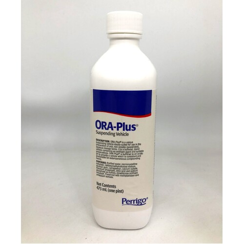 Ora-Plus Oral Suspending Vehicle 473ml