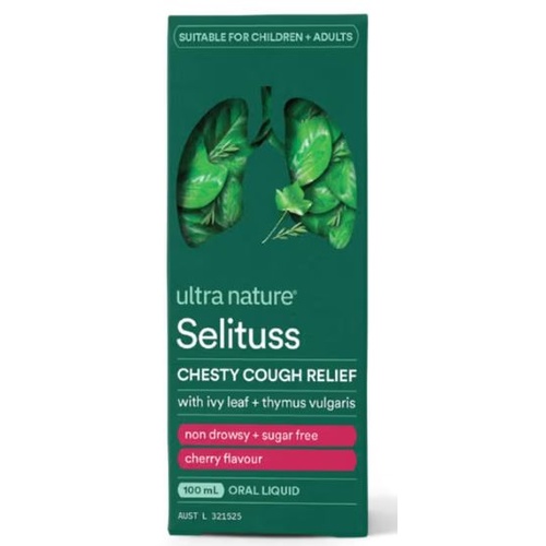 Ultra Nature Selituss Chesty Cough Relief 100ml
