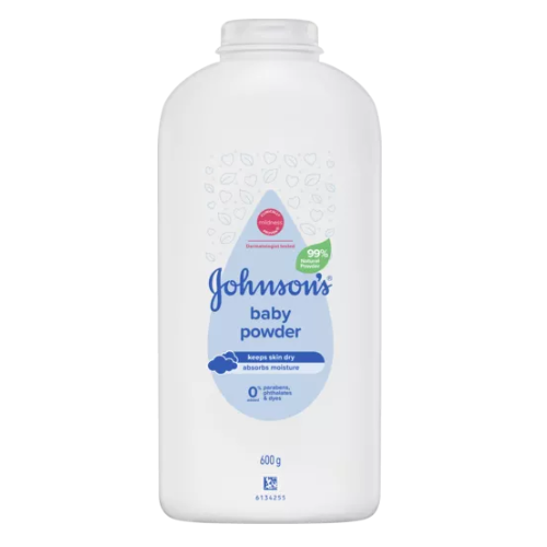 Johnson's Baby Powder Pure Cornstarch 600g