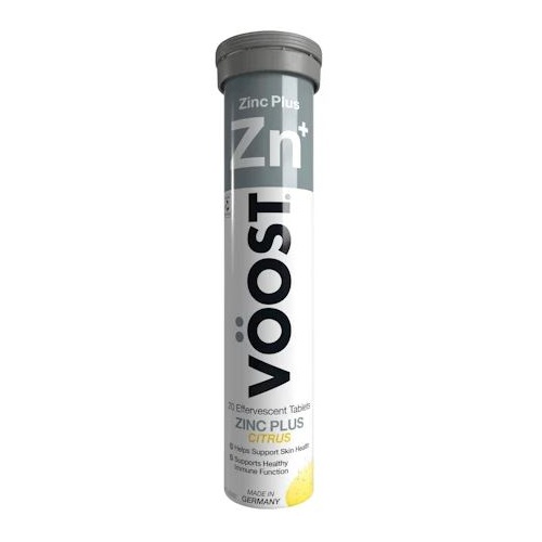 Voost Zinc Plus Citrus 20 Effervescent Tablets 
