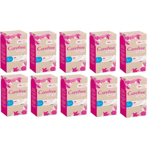 Carefree Organic Liner Original 30 Pack [Bulk Buy 10 Units]