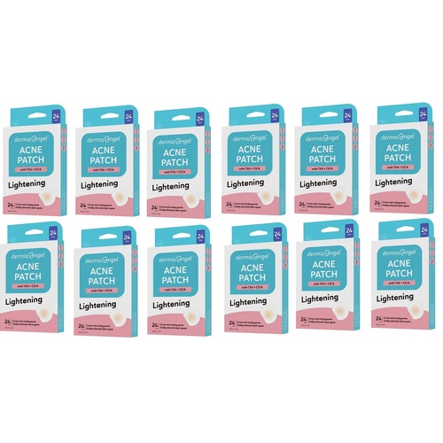 DermaAngel Acne Lightening Patch 24 Pack [12 Units] 