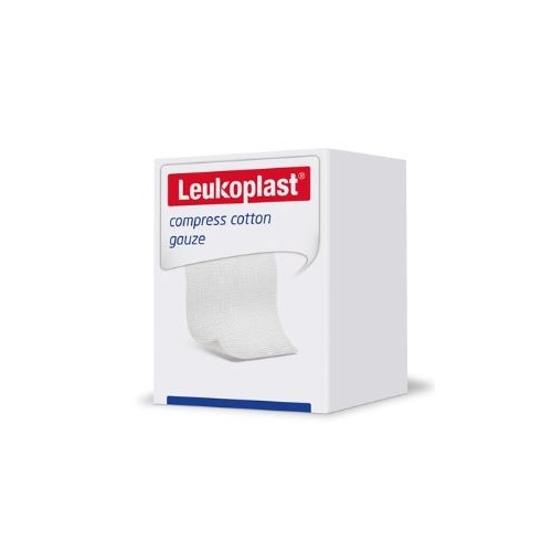 Leukoplast Compress Cotton Gauze 5x5cm NST 8ply White 100 Pack