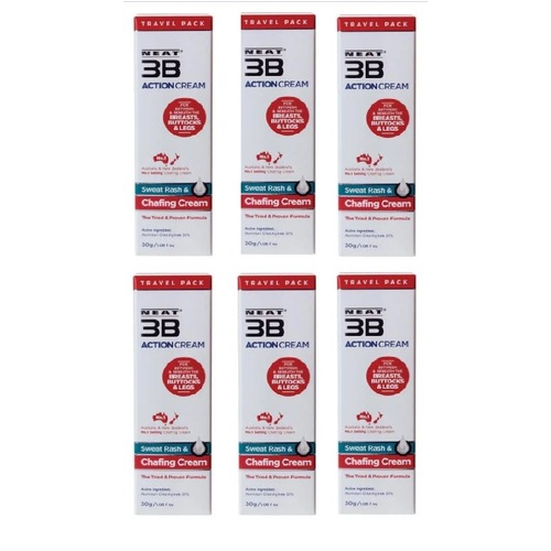 Neat Feat 3B Action Cream 30g Travel Pack [Bulk Buy 6 Units]