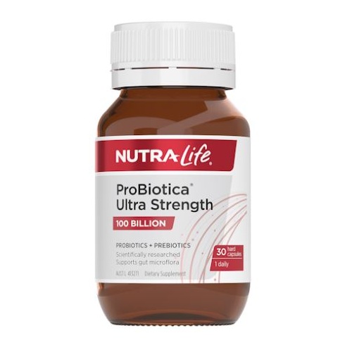 Nutralife-ProBiotica Ultra Strength 100 Billion 30 Capsules