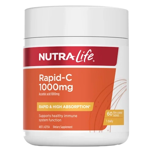 NutraLife Rapid-C 1000mg 60 Tablets