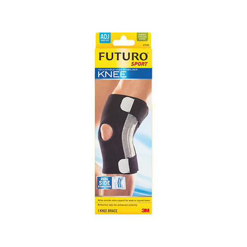 NEW Futuro Knee Stabilizer Sport Adjustable Dual Stabilisers Strong Support