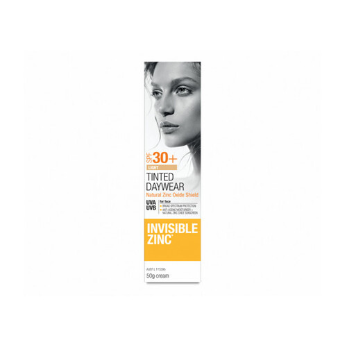 Invisible Zinc Tinted Day Wear Light SPF30+ 50g