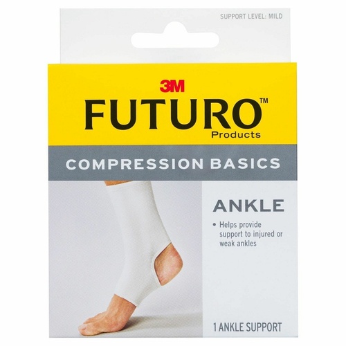 Futuro Compression Basics Ankle Elastic Knit Support Small