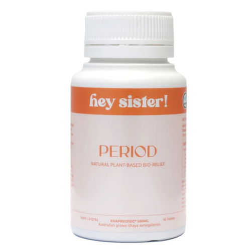 Hey Sister! Period Natural Plant-Based Bio-Relief 42 Tablets