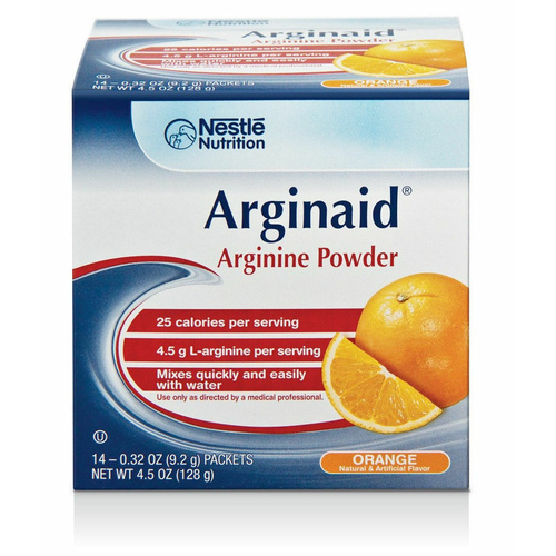 Arginaid Arginine Powder Orange Flavour 9.2G 14 Packets