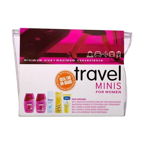 Travel Mini Women's Personal Hygiene 5 Piece
