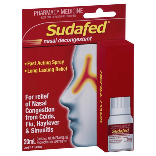 Sudafed Nasal Spray Refill 20ml (S2)