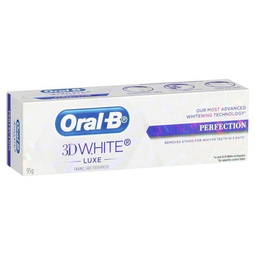 Oral B 3D White Luxe Perfection Toothpaste 95g