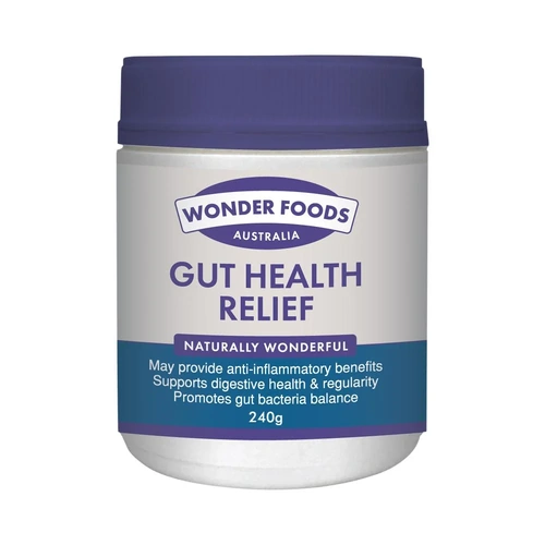 Wonder Foods Gut Health Relief Yucca & Slippery Elm 240g