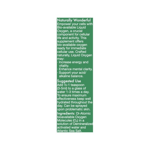 Wonder Foods Liquid Oxygen 500ml