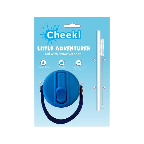 Cheeki Kids Bottle Replacement Lid - Sharks