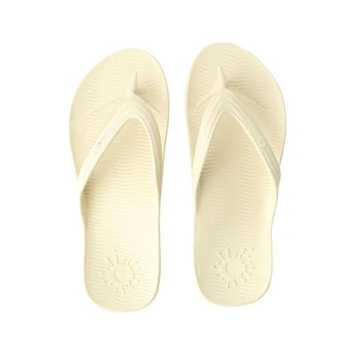 Cheeki Thongs Arch Support Standstone Kids Size US2