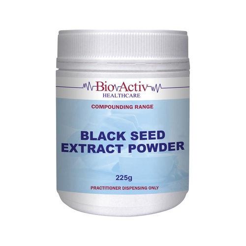 BioActiv Healthcare Compounding Range Black Seed Extract Powder 225g