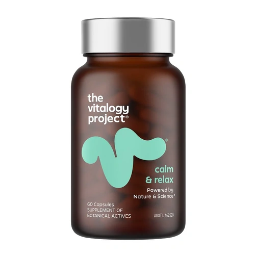 The Vitalogy Project Calm & Relax 60 Capsules