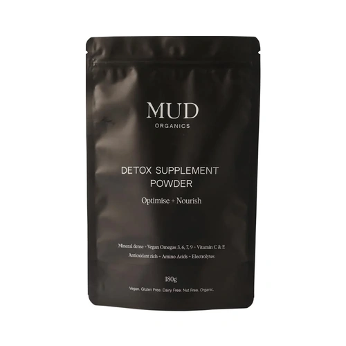 Mud Organics Detox Supplement Powder Optimise + Nourish 180g