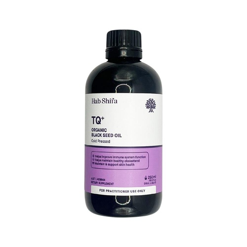 Hab Shifa Practitioner TQ+ Cold Pressed Black Seed Oil 250ml