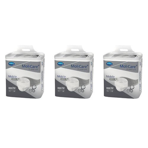 MoliCare Premium Mobile Pants 10 Drops Size M 14 Pack [Bulk Buy 3 Units]
