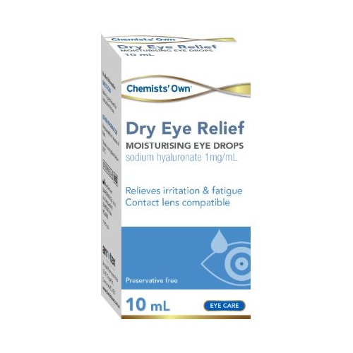 Chemists' Own Dry Eye Relief 10ml Bottle 