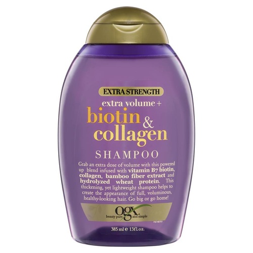 Organix Biotin and Collagen Shampoo 385ml