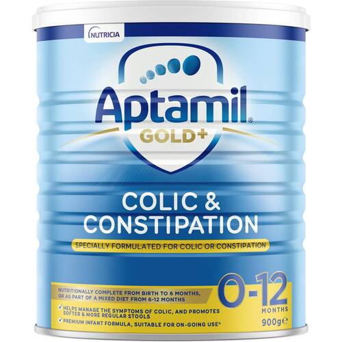 Aptamil Gold Plus Colic and Constipation 900g