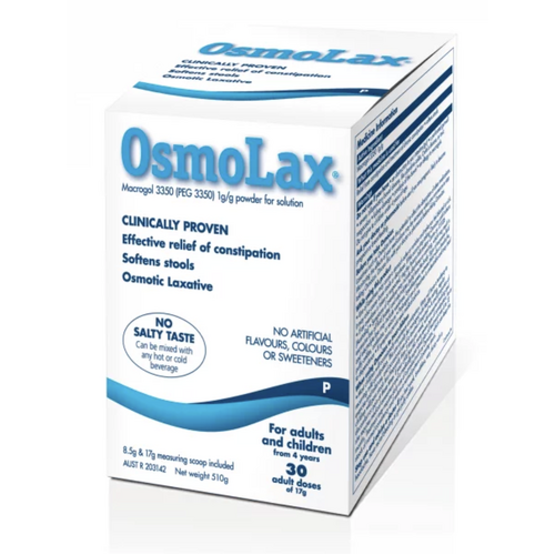 Osmolax Osmotic Laxative Powder 17g x 30 (Total 510g) 