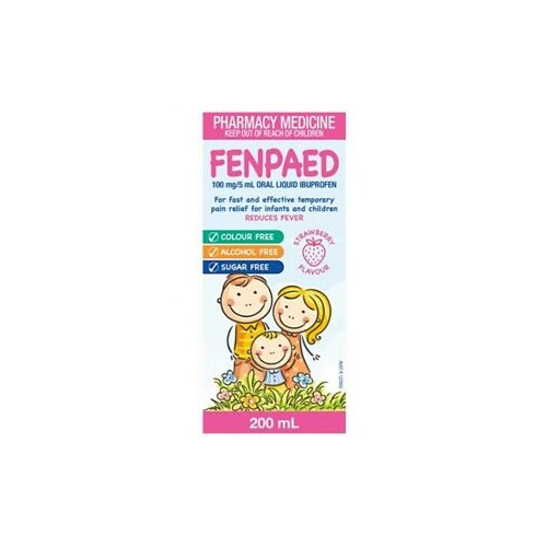 Fenpaed Ibuprofen Oral Liquid 200ml (S2)