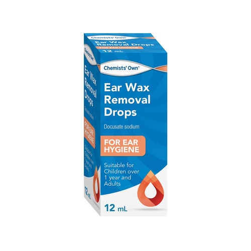 Chemists Own Ear Wax Removal Drops 12ml