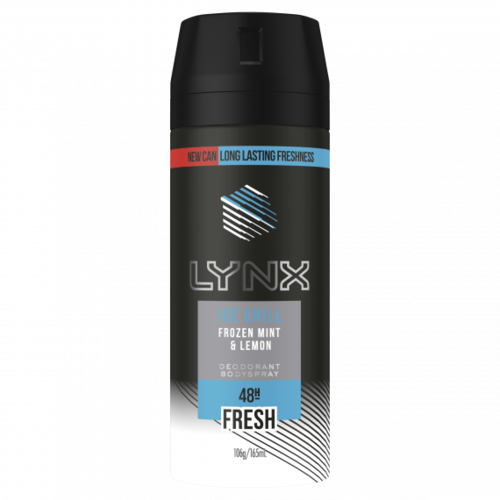 Lynx Deodorant Body Spray Ice Chill 165ml