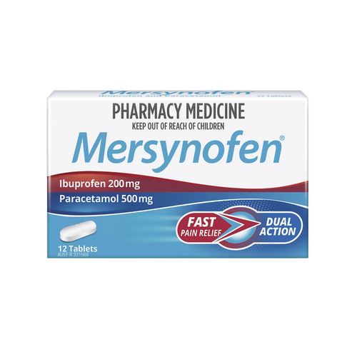 Mersynofen 12 Tablets (S2)