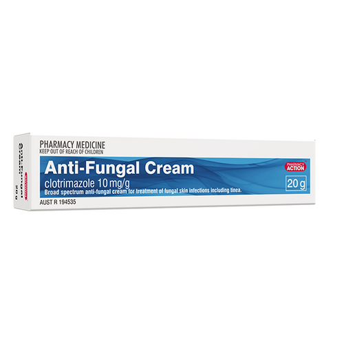 Pharmacy Action Anti-Fungal Cream 50g (S2)