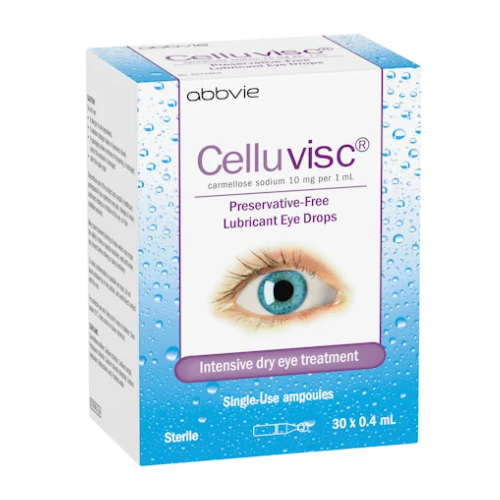 Celluvisc Lubricant Eye Drops 30 x 0.4 mL