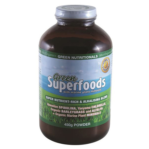 MicrOrganics Green Nutritionals Green Superfoods 450g Powder