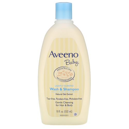 Aveeno Baby Daily Wash & Shampoo 532mL