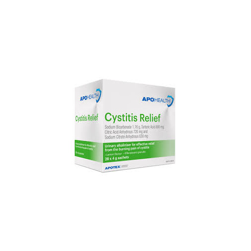 Apohealth Cystitis Relief Sachets 4G X 28