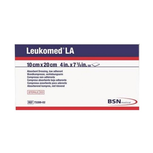 Leukomed LA Dressings 10cm x 20cm 50 Pack